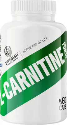 Produktbild von SWEDISH Supplements | L-Carnitine Forte / Carnipure + Acetyl