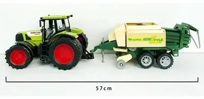 Produktbild von Traktor mit Ballenpresse – Macyszyn Toys