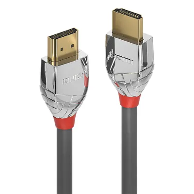 Obrázok produktu pre Lindy 37870, 0,5 m, Typ HDMI (štandard), Typ HDMI (štandard), 18 Gbit/s, Čierna, Strieborná