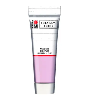 Produktbild von Marabu Kreidefarbe "Chalky Chic" 100 ml puderrosa