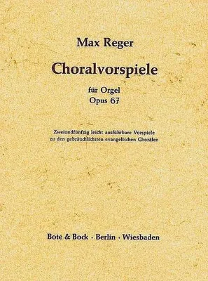 Produktbild von Choralvorspiele op.67für Orgel