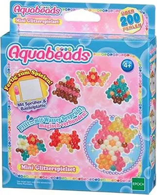 Produktbild von Epoch 30289 Aquabeads Mini Spielset, Glitzer