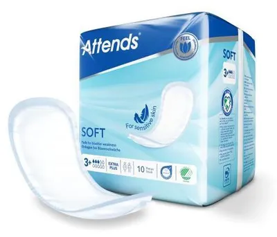 Zdjęcie produktu dla Attends Soft 3+ extra plus, 10 podpasek