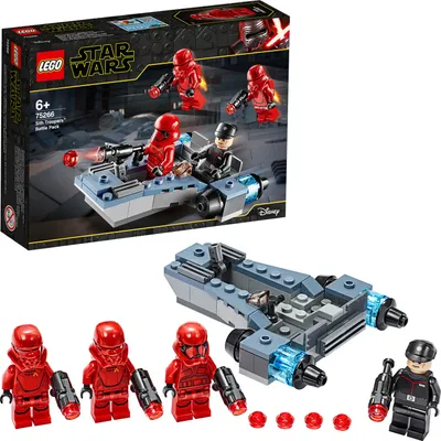 Zdjęcie produktu dla Zestaw LEGO 75266 Star Wars Sith Troopers Battle Pack ze śmigaczem bojowym, kolekcja The Rise of Skywalker