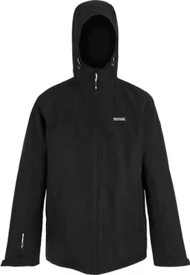 Produktbild von Regatta Wasserdichte, isolierte Thornridge-Jacke, Schwarz XXL