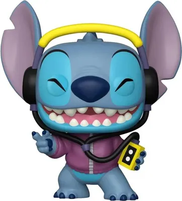 Produktbild von Funko Pop! Lilo & Stitch - Stitch Z Słuchawkami Limitowana Edycja 9500Sztuk (1)