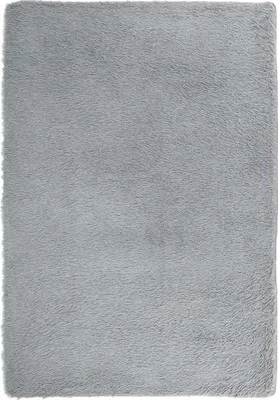 Produktbild von vidaXL Teppich Shaggy Hochflor NAVARRA Silbergrau 200x290 cm Polyester