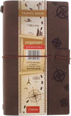 Obrázok produktu pre Organizer Podróżnika brązowy 2025
