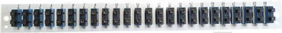 Image de EFB-Elektronik Cache frontal équipé avec 24 x SC Duplex couplage OS2 vertical, noir Fabricant : EFB Elektronik (SB-FP-S-24SC-D-V-OS2)