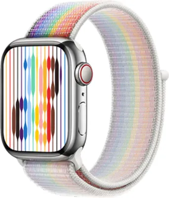 Image de Apple MU9P3ZM/A accessoire intelligent à porter sur soi Bande Multicolore Nylon
