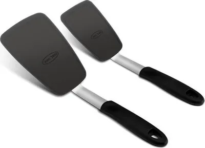 Obrázok produktu pre Sada silikónových špachtlí - pružná a žiaruvzdorná - ideálna na vajcia a palacinky