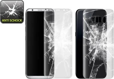 Produktbild von 4x Panzerfolie für Samsung Galaxy S8 Plus FULL COVER Displayschutzfolie KLAR FB