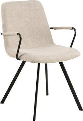 Image de Smuk Chaise de salle à manger Elena Beige