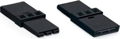 Obrázok produktu pre Wago 890-603, Čierna, Polyamid, IP20, IP40, 16 A, -35 - 85 °C, 14,5 mm