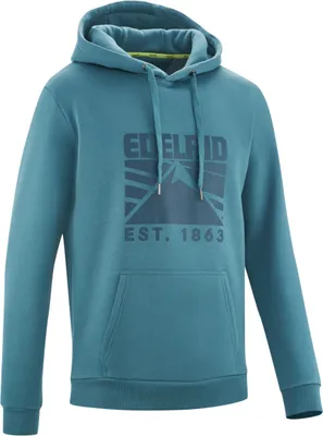 Obrázek produktu pro Pánská mikina Spotter Hoody (lezecký svetr) - Edelrid, barva:bluegrey, velikost:XL