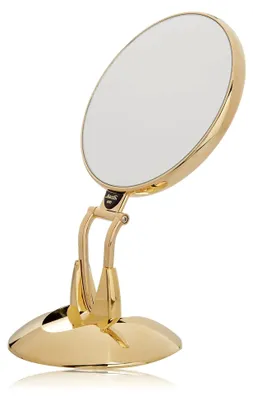Produktbild von Stellspiegel, 3-fach, 170 mm, 1 Stück, gold