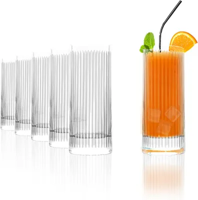 Produktbild von Stölzle Lausitz New York Bar Soho 6 Stück Longdrinkbecher klar 350 00 12 DS 1620 | EAN 4012632209505