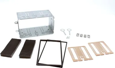 Zdjęcie produktu dla Adapter radioodtwarzacza 2 DIN + obudowa do Nissan Qash...
