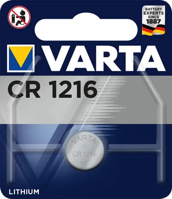 Immagine prodotto di Varta Electronics - Batteria CR1216 - Li - 25 mAh