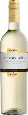 Produktbild von Moscato Giallo Vigneti delle Dolomiti IGT Mastri Vernacoli Cavit Trentin Weißwein trocken