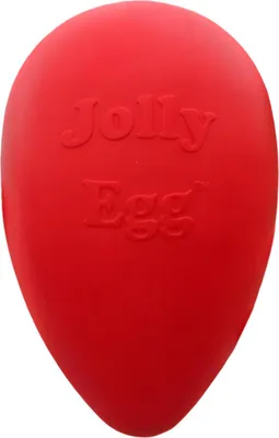 Produktbild von Jolly Hundespielzeug Ei rot, Größe: S
