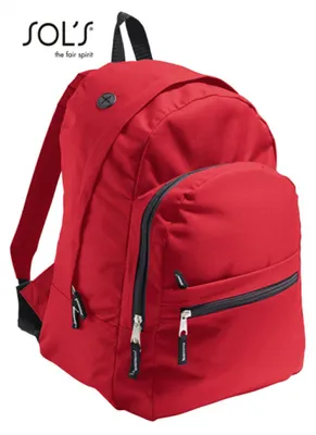 Produktbild von SOLs Bags 70200 | Rucksack Backpack Express | 33 x 43 x 17 cm - Farbe: Red - Größe: 33 x 43 x 17 cm