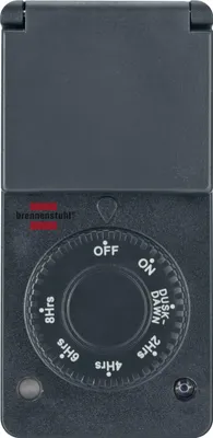 Image de brennenstuhl DDT IP44 - Timer - Anthrazit (1506120)