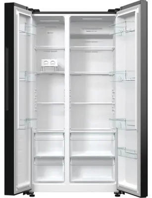 Produktbild von Gorenje NRR9185EABXL Side-by-Side Kühl-Gefrier-Kombination, 550L, Schwarz