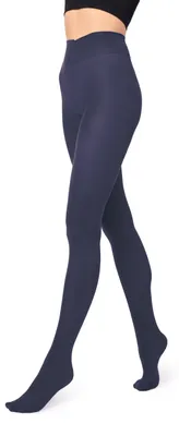 Produktbild von Merry Style Blickdichte Damen Strumpfhose Microfaser 70 DEN(Dunkeljeans, M) .