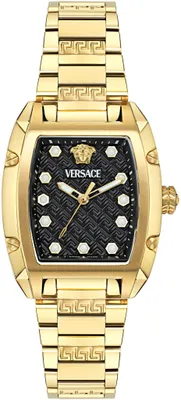 Immagine prodotto di Versace VE8K00524 Orologio da donna Dominus Lady in acciaio inossidabile oro nero NUOVO
