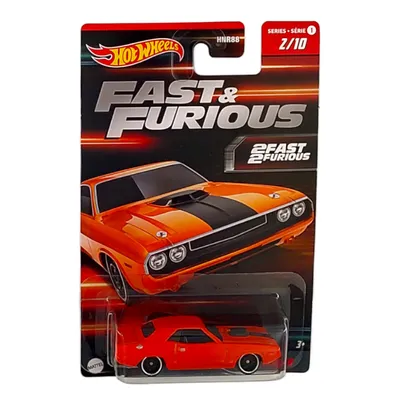 Produktbild von Hot Wheels Fast & Furious HNR92, Stadtautomodell, 3 Jahr(e), Orange