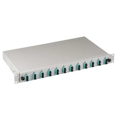 Image de EFB Spleißbox SC 50/125Á OM3 ausziehbar, 12Pigtails / 6 Kupp