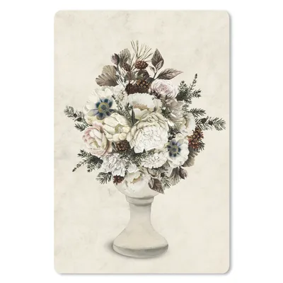 Produktbild von MuchoWow® Mauspad Mousepad Stilleben - Aquarell - Blumen 40x60 cm - Mousepads - Maus Mat - Pad - Mausunterlage - Schreibtisch Accesoire