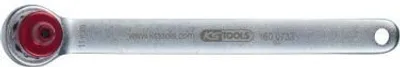 Zdjęcie produktu dla KS TOOLS Klucz do odpowietrzania hamulców bardzo krótki 11 mm czerwony - 160.0733