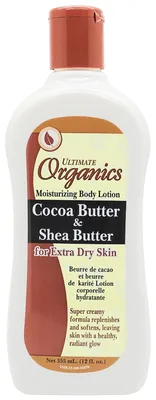 Produktbild von Africa's Best Ultimate Organic Cocoa & Shea Butter Body Lotion 12oz.