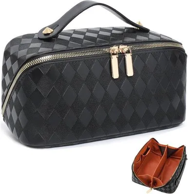 Produktbild von Portable Travel Make-up Tasche mit großer Kapazität und wasserdichten Toiletten für Frauen