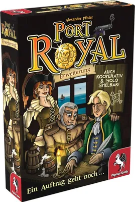 Obrázok produktu pre Pegasus Port Royal: Ein Auftrag geht noch ..., Kartová hra, Stratégie, 8 rok / roky