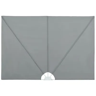 Zdjęcie produktu dla vidaXL Składana półka tarasowa szara 300×150 cm