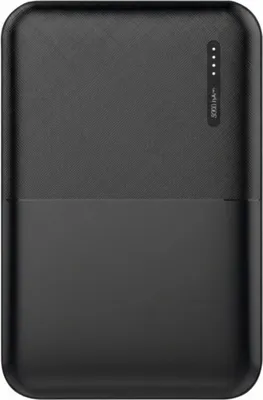 Image de Batterie externe 5000 mAh noire taille unique Techmade
