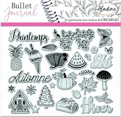 Zdjęcie produktu dla Stemple Stampo Bullet Journal - Pory roku