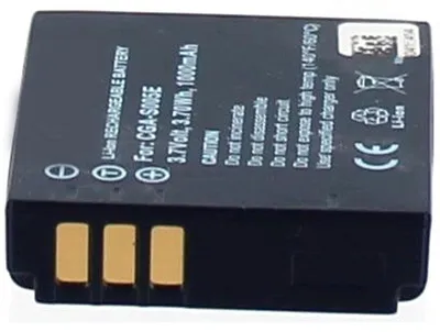 Produktbild von Akku für Leica BP-DC4-E Li-Ion 3,7 Volt 750 mAh schwarz.