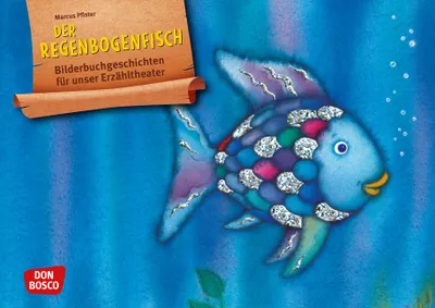 Obrázek produktu pro Der Regenbogenfisch, mit schillernden Schuppen. Kamishibai Bildkartenset.