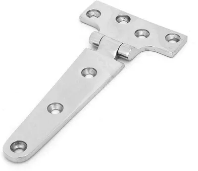 Zdjęcie produktu dla Zawias ciężki ze stali nierdzewnej - 151x75x4,5 mm - Trwały - Wysoka wytrzymałość - Szybki montaż - Zawias do drzwi