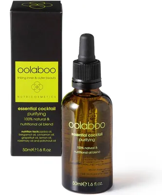Zdjęcie produktu dla Oolaboo Serum do pielęgnacji skóry Niezbędny koktajl oczyszczający 100% naturalna mieszanka olejów
