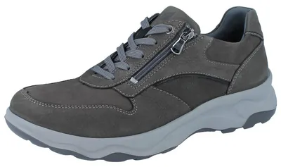 Produktbild von WALDLÄUFER H-Max Herren Halbschuhe grau Nubukleder - Größe: UK 10