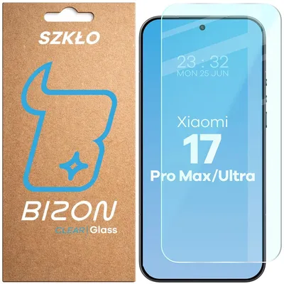 Produktbild von Gehärtetes Glas für Xiaomi 17 Ultra / 17 Pro Max, Bizon Glass Clear