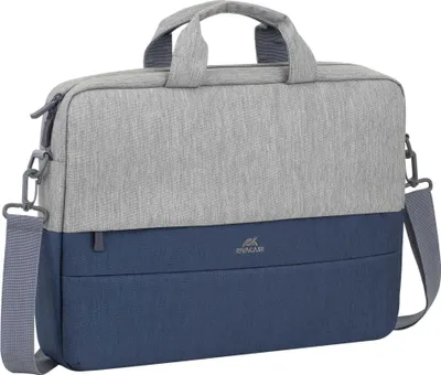 Produktbild von Rivacase 7532 Laptop Tasche 15.6  grau/dunkelblau