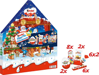 Produktbild von Ferrero kinder Adventskalender Maxi Mix 351 g