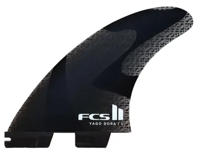 Imagen del producto de FCS Otros Fins II Yago Dora PG Tri Fins - Grandes - Color humo