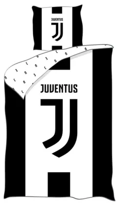 Zdjęcie produktu dla Komplet pościeli Juventus 140x200 cm + 65x65 cm 100% bawełna dla fanów piłki nożnej